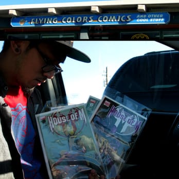 Flying Colors Comics & Other Cool Stuff - AWESOME STORE & NICE STAFF! 3 more issues of House of M & i got the series complete :) - Toy Stores Near Me - Concord, California Flying Colors Comics & Other Cool Stuff - AWESOME STORE & NICE STAFF! 3 more issues of House of M & i got the series complete :) - Toy Stores Near Me - Concord, California