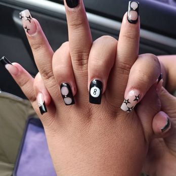 NAILS WE CARE - My daughter's rebase from D! She LOVES them! Thank you - Nail Salons Near Me - Northglenn, Colorado