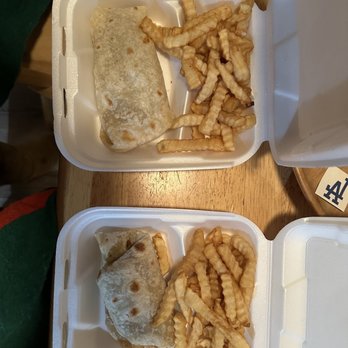 Ramiros Mexican Food - Two Kids bean and cheese burritos that aren't the same lol - Mexican Near Me - Montclair, California