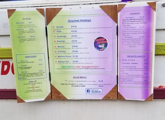 Menu photo 1 Chinook Hotdogs Fairbanks, AK