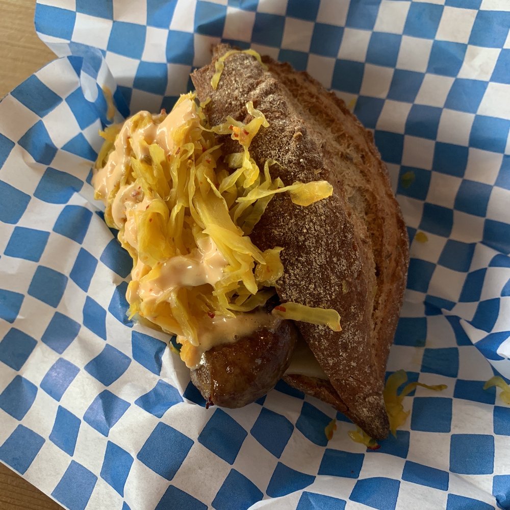 Build A Brat - Rueben Brat - Food Trucks Near Me - Clinton, Washington Build A Brat - Rueben Brat - Food Trucks Near Me - Clinton, Washington