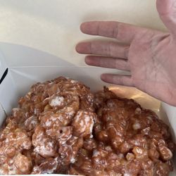 Town Donuts & Breakfast Covington - Gigantic apple fritters x2