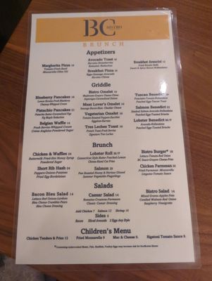 Menu photo 2 BC Bistro Floral Park, NY Menu photo 2 BC Bistro Floral Park, NY