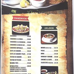 Azteca - Palmdale Blvd - Menu 2022-2023