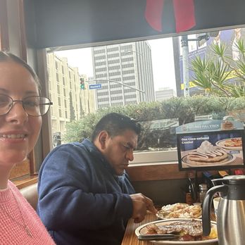 IHOP - My husband ordered the T-bone steak and eggs combo and a side of Tres Leche pancakes that he shared with me. I had the French toast combo - Breakfast & Brunch Near Me - Encino, California