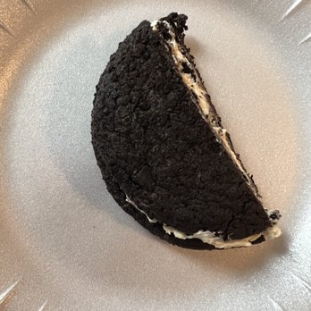 Crumbl - Toco Hills - The cookie was humongous so I cut it in half - Bakeries Near Me - Atlanta, Georgia
