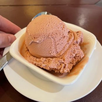 Nine Dragons Restaurant - Strawberry red bean ice cream - Chinese Near Me - Lake Buena Vista, Florida Nine Dragons Restaurant - Strawberry red bean ice cream - Chinese Near Me - Lake Buena Vista, Florida