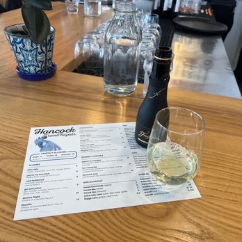Hancock - A little Prosecco, chilling at the bar. - Chicken Shop Near Me - Grand Rapids, Michigan Hancock - A little Prosecco, chilling at the bar. - Chicken Shop Near Me - Grand Rapids, Michigan
