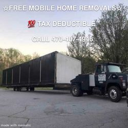 Homes For Hope Corporation - *FREE REMOVAL SERVICE!!**
WE OFFER FREE REMOVAL SERVICE FOR :
* SINGLE & DOUBLE-WIDE MOBILE HOMES
(1976 & newer livable
