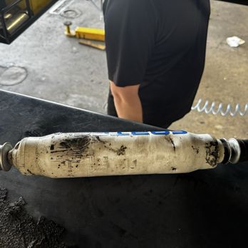Premier West Gears - The steering stabilizer they damaged. - Auto Repair Near Me - Riverside, California