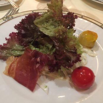 The Hobbit - Apple and fennel drenched in a Roquefort dressing hiding under lettuce leaves - French Near Me - Orange, California The Hobbit - Apple and fennel drenched in a Roquefort dressing hiding under lettuce leaves - French Near Me - Orange, California