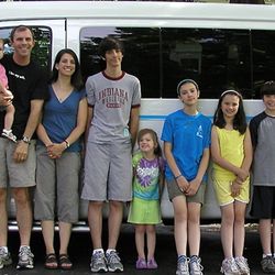 Lax Airport Shuttle - Large family van with child car seats