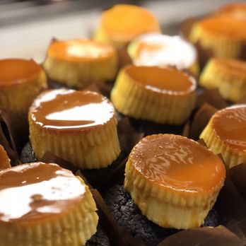 Cafe 86 - Ube flan cupcakes - Desserts Near Me - Artesia, California Cafe 86 - Ube flan cupcakes - Desserts Near Me - Artesia, California