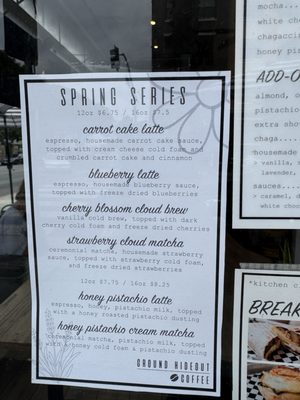 Menu photo 1 Ground Hideout Coffee Long Beach, CA Menu photo 1 Ground Hideout Coffee Long Beach, CA