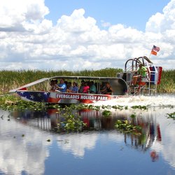 Everglades Holiday Park - Lady Liberty airboat at Everglades Holiday Park