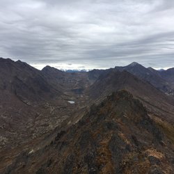 Wolverine Peak - Looking toward Williwaw lakes from summit