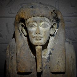 St Petersburg Museum of History - Real Egyptian sarcophagus