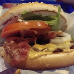 Burger King - Pop burger up close