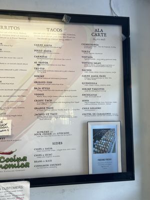 Menu photo 1 La Cocina Economica Chico, CA Menu photo 1 La Cocina Economica Chico, CA