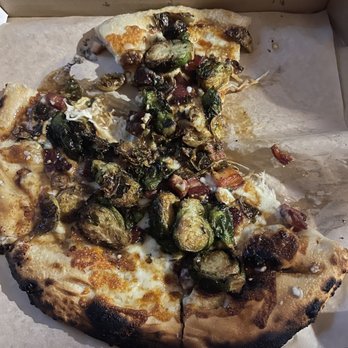 Pizzando - Brussels Sprouts & Pancetta - Pizza Near Me - Healdsburg, California