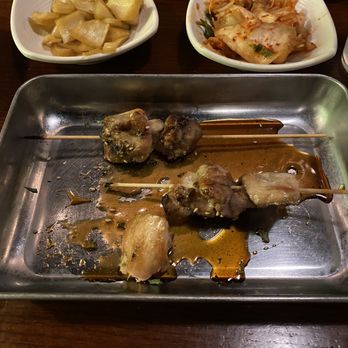 Yori - Appetizer chicken skewers 10/10 - Korean Near Me - Hurst, Texas Yori - Appetizer chicken skewers 10/10 - Korean Near Me - Hurst, Texas