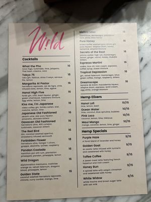 Menu photo 7 Wild Houston, TX Menu photo 7 Wild Houston, TX