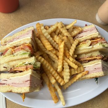 Snack Shack - Our Exceptional Club Stacked High Sandwich - Diners Near Me - Eugene, Oregon