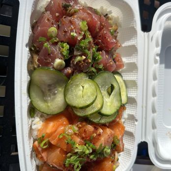 Ry's Poke Shack - Ahi Limu and Salmon hot shoyu - Hawaiian Near Me - Huntington Beach, California Ry's Poke Shack - Ahi Limu and Salmon hot shoyu - Hawaiian Near Me - Huntington Beach, California