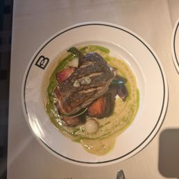 Pan-Roasted Bass