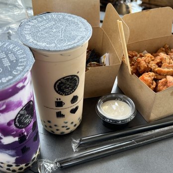 Boba Ave Express - Brown sugar boba milk tea popcorn chicken - Bubble Tea Near Me - Arcadia, California