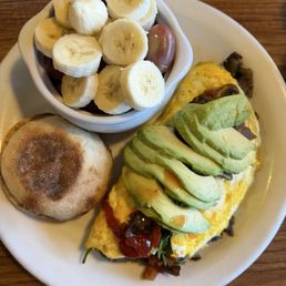 Loaded Veggie Omelette Loaded Veggie Omelette