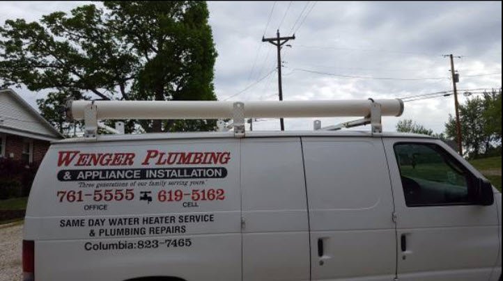 Slide of Wenger Plumbing & Appliance Installation