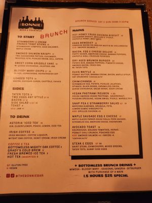 Menu photo 2 The Bonnie Astoria, NY Menu photo 2 The Bonnie Astoria, NY