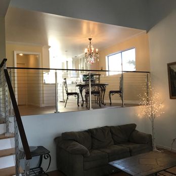 LA Railings - Premium Stainless Steel Cable Rail with wooden top rail. We love it! - Decks & Railing Near Me - Los Angeles, California LA Railings - Premium Stainless Steel Cable Rail with wooden top rail. We love it! - Decks & Railing Near Me - Los Angeles, California