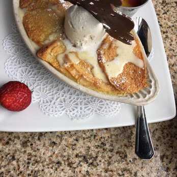 bellagreen - White chocolate bread pudding - New American Near Me - Houston, Texas
