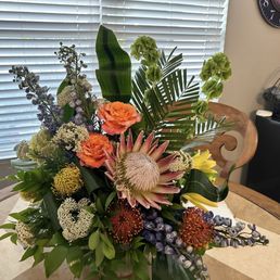 A birthday arrangement A birthday arrangement