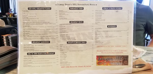 Menu photo 8 Jimmy Bear's BBQ Saint Cloud, FL Menu photo 8 Jimmy Bear's BBQ Saint Cloud, FL