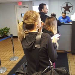 Advantage Rent-A-Car - Two more people in line to the left.