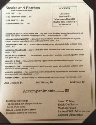 Menu photo 5 Chubby's Steakhouse & Seafood Gloucester City, NJ