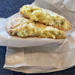 Soco Coffee - Lemon Coconut Cookies made in store