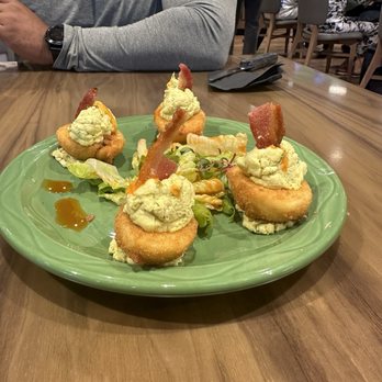 Fixins - fried deviled eggs - Soul Food Near Me - Detroit, Michigan Fixins - fried deviled eggs - Soul Food Near Me - Detroit, Michigan