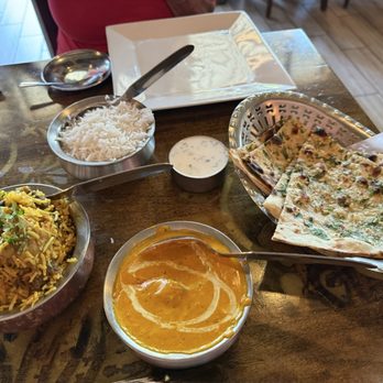 Chennai Masala - Goat Biriyani Lamb (Butter Masala) Makhani Garlic Naan Raita - Indian Near Me - Hillsboro, Oregon Chennai Masala - Goat Biriyani Lamb (Butter Masala) Makhani Garlic Naan Raita - Indian Near Me - Hillsboro, Oregon
