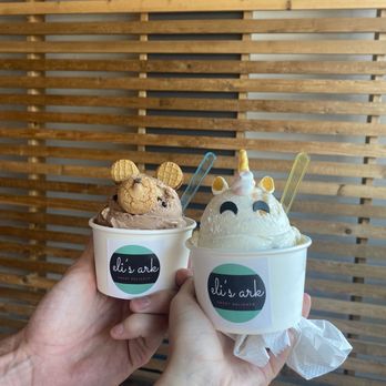 Eli's Ark - Double scoops in a cup - Gelato Near Me - Chicago, Illinois Eli's Ark - Double scoops in a cup - Gelato Near Me - Chicago, Illinois