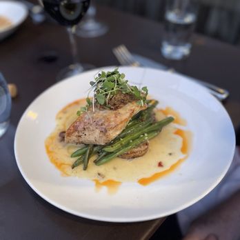 Florio Bar & Cafe - Pan seared Local halibut - French Near Me - San Francisco, California Florio Bar & Cafe - Pan seared Local halibut - French Near Me - San Francisco, California