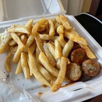 Alpine Chef Restaurant - Currywurst unexpectedly to go - German Near Me - Fredericksburg, Virginia
