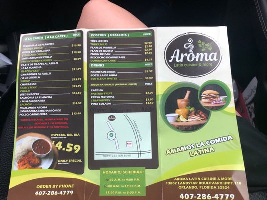 Menu photo 3 Aroma Latin Cuisine Orlando, FL