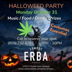 Oceans Lompoc - Ahead of the rest! Come and join the Adult Halloweed party on 10/31. Register to attend by calling the store directly.