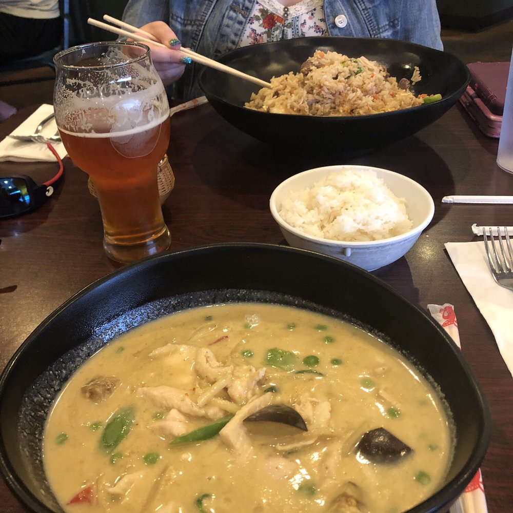 Song Phi Nong - Song Phi Nong fried rice and green curry chicken. - Thai Near Me - Houma, Louisiana Song Phi Nong - Song Phi Nong fried rice and green curry chicken. - Thai Near Me - Houma, Louisiana