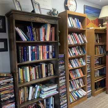 The InnGathering - a bookshelf full of books - Fabric Stores Near Me - Costa Mesa, California