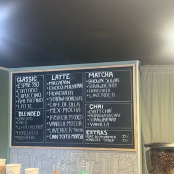 The Coffee Machine - menu - Coffee & Tea Near Me - Chula Vista, California